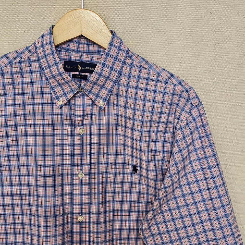 Ralph Lauren Button Down Slim Fit L